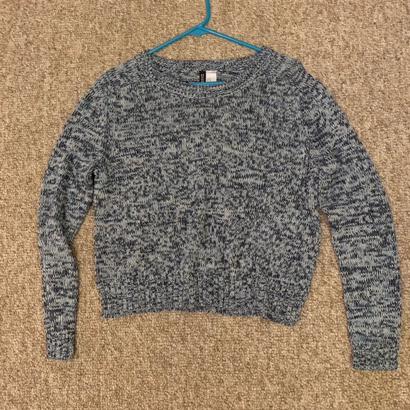 Divided H&M Blue/Gray/White Sweater - Picture 1 of 2